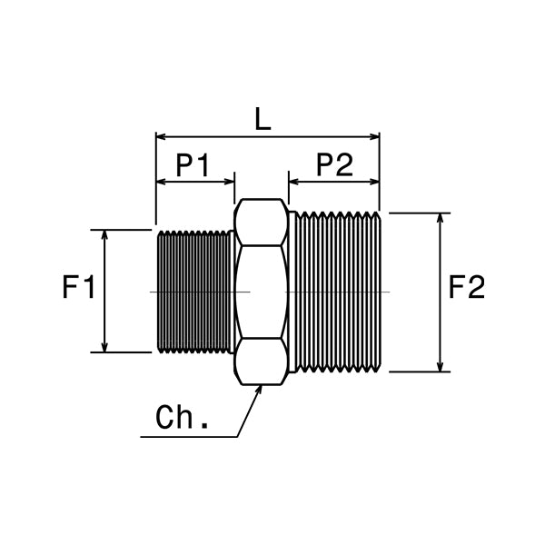 33/N - Nipplo MASCHIO di collegamento filettato - Raccorderia - Ani (Conf. 10pz) 33/N - Nipplo MASCHIO di collegamento filettato - Raccorderia - Ani (Conf. 10pz)